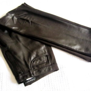 Absolu Brown Leather Pants
