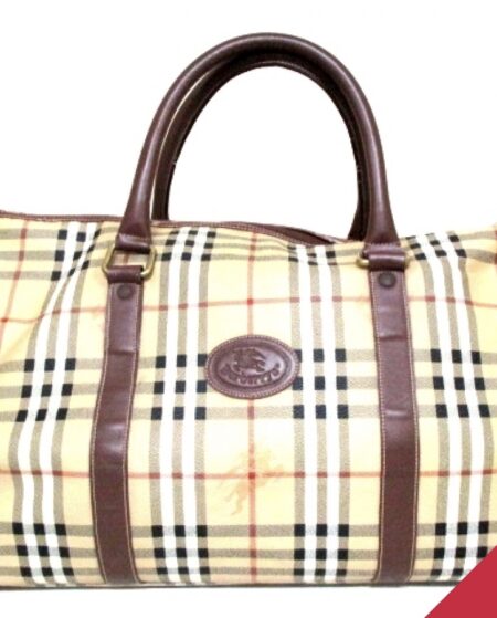 BurberryBurberry Haymarket Check Duffel Bag