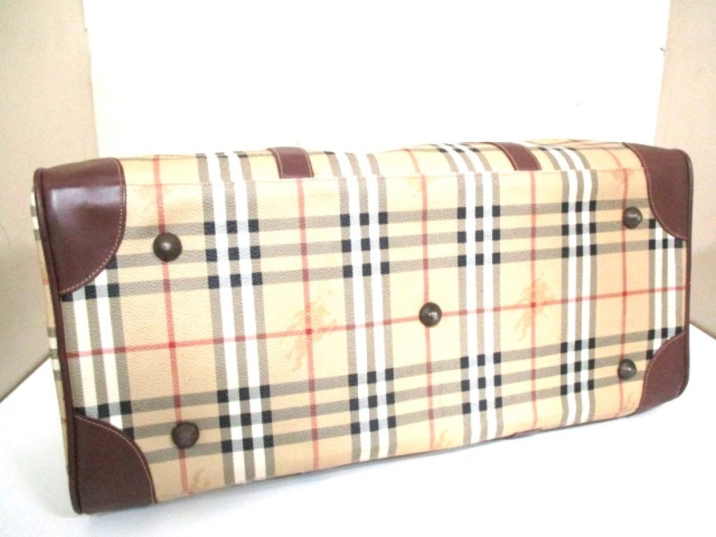 Burberry Haymarket Check Duffel Bag