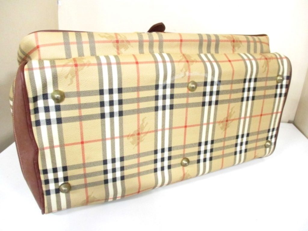 Burberry Haymarket Check Duffel Bag