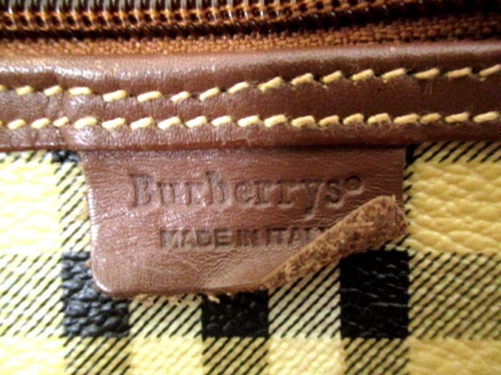 Burberry Haymarket Check Duffel Bag