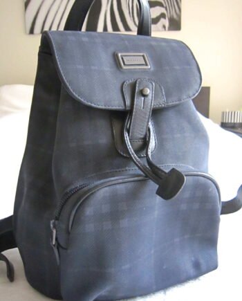 Burberry Nova Check Blue Classic Backpack