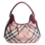 Burberry Nova Check Brooklyn Hobo Bag