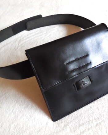 Cellini Black Waist Bag