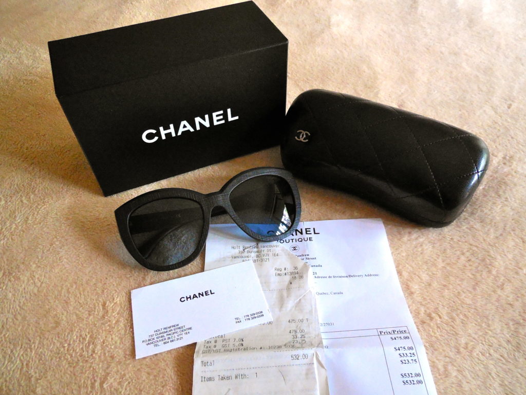 Chanel DK Blue Precious Butterfly Sunglasses