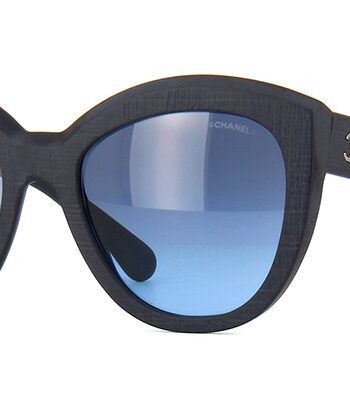 Chanel DK Blue Precious Butterfly Sunglasses