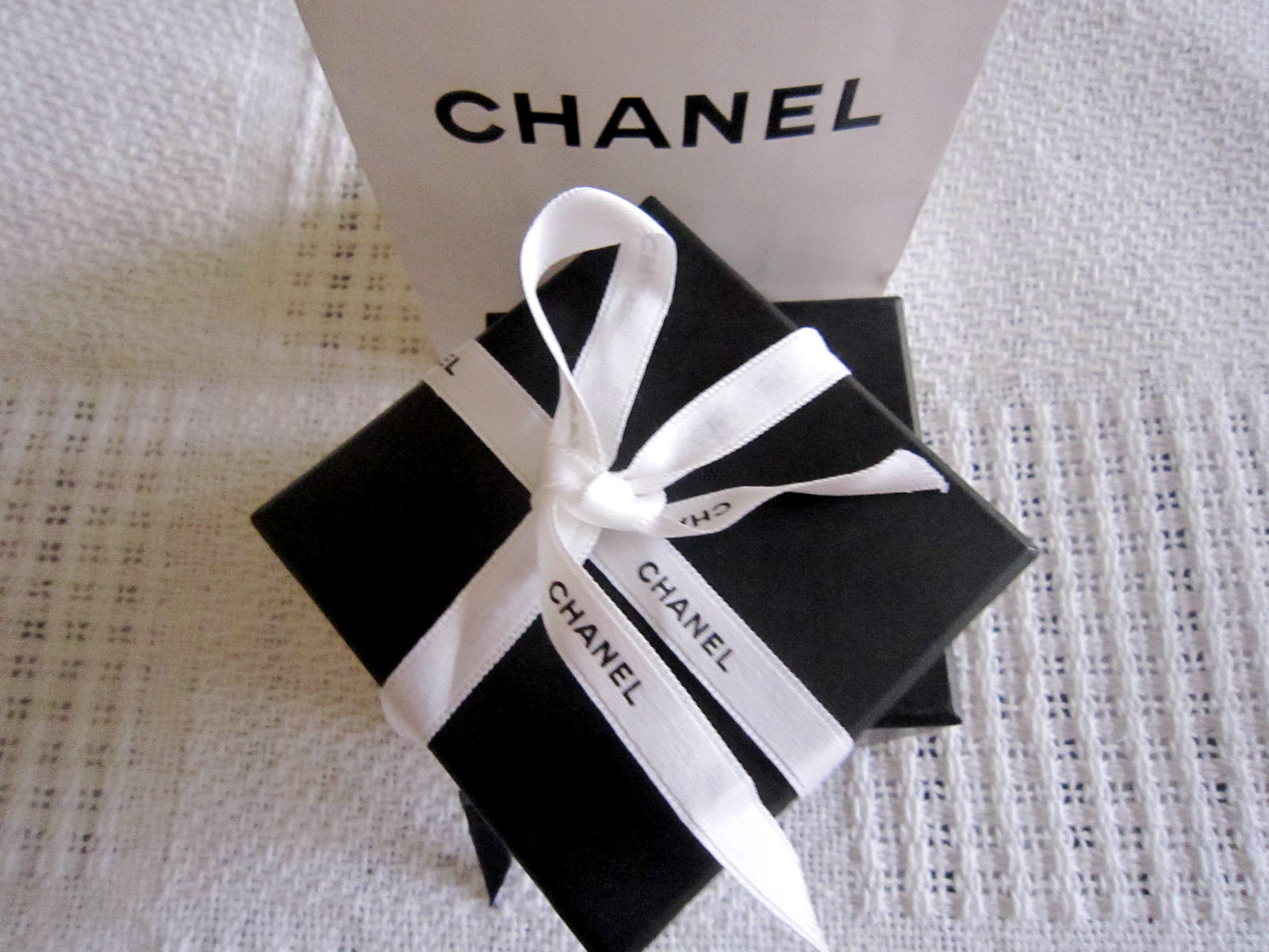 chanel box and dust bag