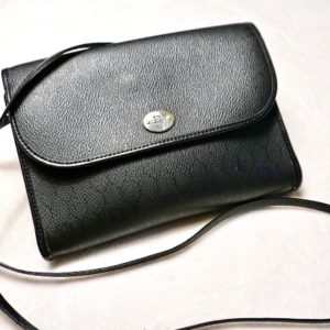 Christian Dior Vintage Black Crossbody Bag