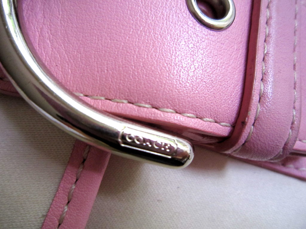 Coach 1882 Soho Twill Pink Tote