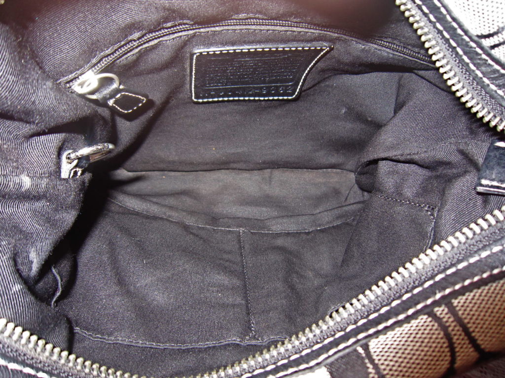 Coach Monogram Messenger Bag