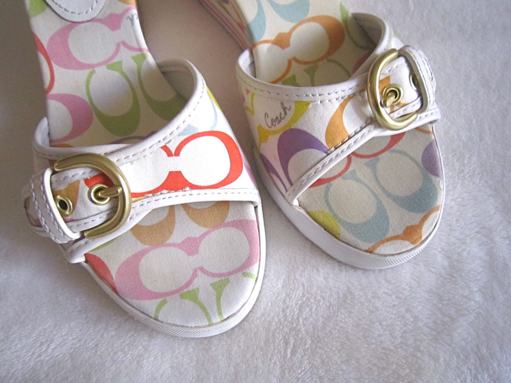 Coach Perry Multicolour Sandals/Sz. 7