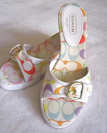 Coach Perry Multicolor Sandals