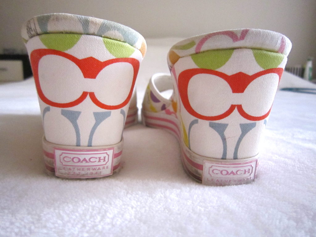 Coach Perry Multicolour Sandals/Sz. 7