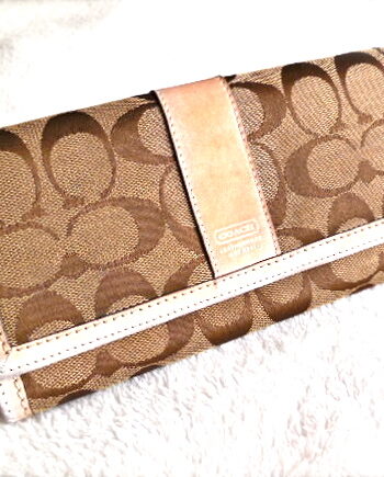 Coach Signature Long Wallet