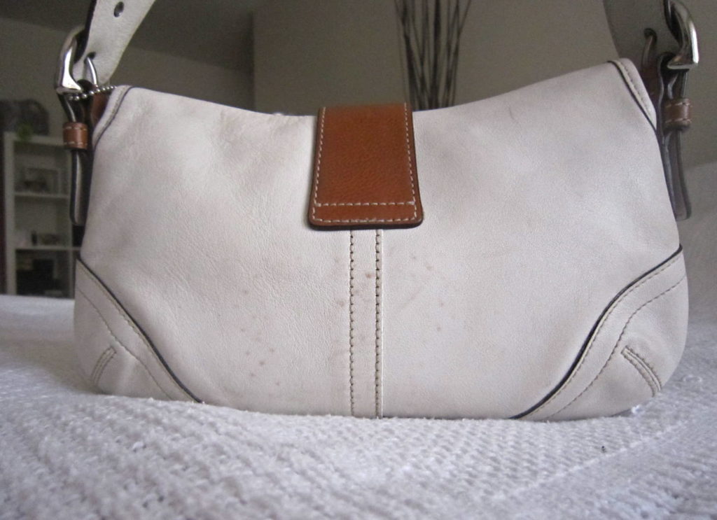 Coach White Soho Hobo Bag