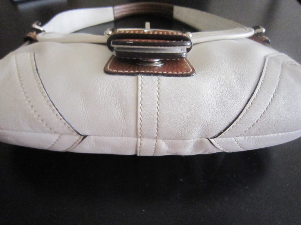 Coach White Soho Hobo Bag