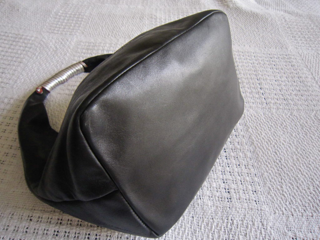 Dolce & Gabbana Black Leather Hobo Bag