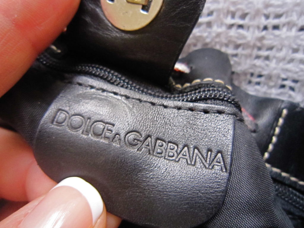 Dolce & Gabbana Black Leather Hobo Bag