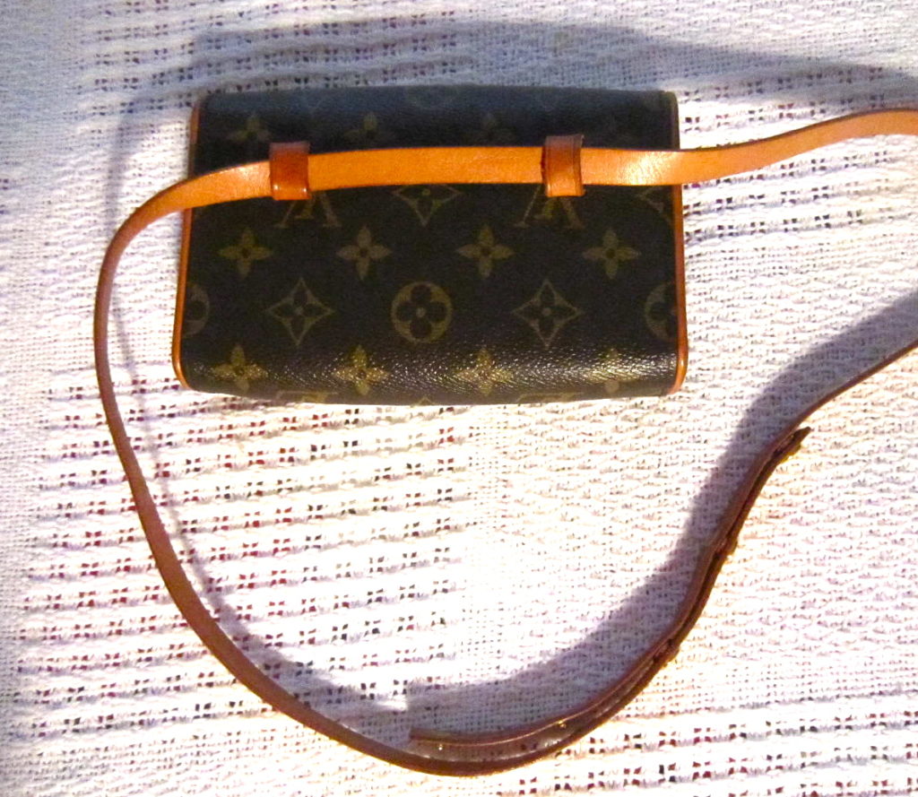 Monogram Florentine Pochette Clutch on Belt