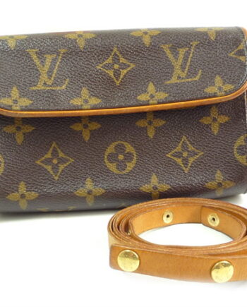 Louis Vuitton Monogram Florentine Pochette Clutch on Belt