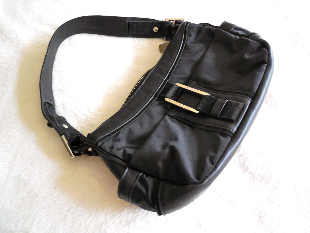 Furla Black Hobo Bag