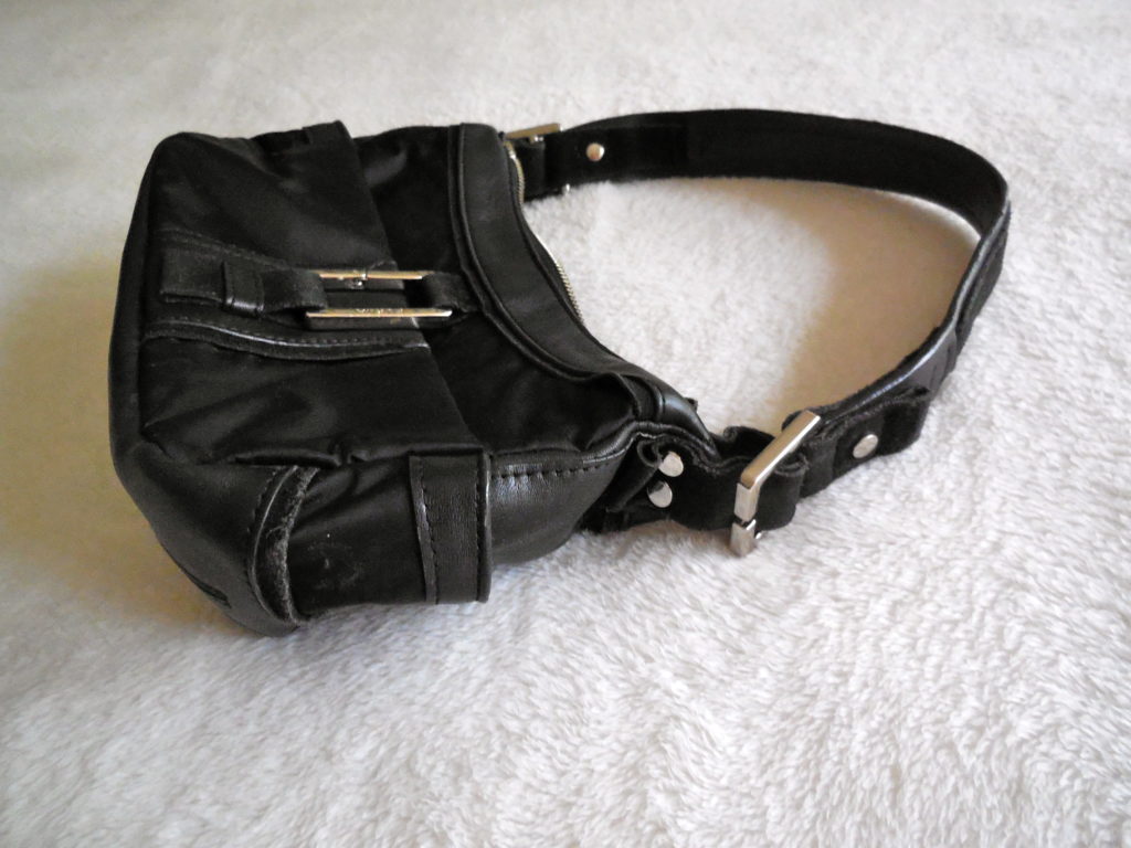 Furla Black Hobo Bag