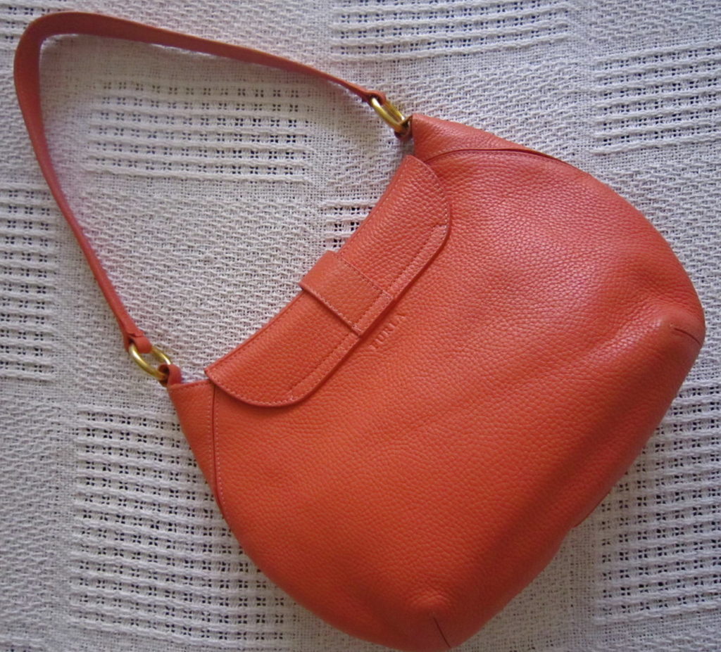 Furla Coral Leather Hobo Bag