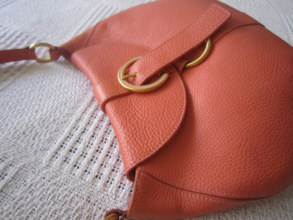 Furla Coral Leather Hobo Bag