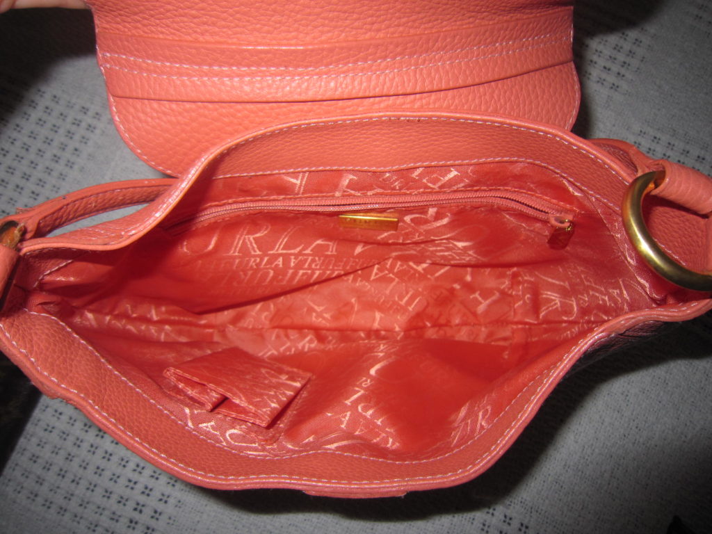 Furla Coral Leather Hobo Bag