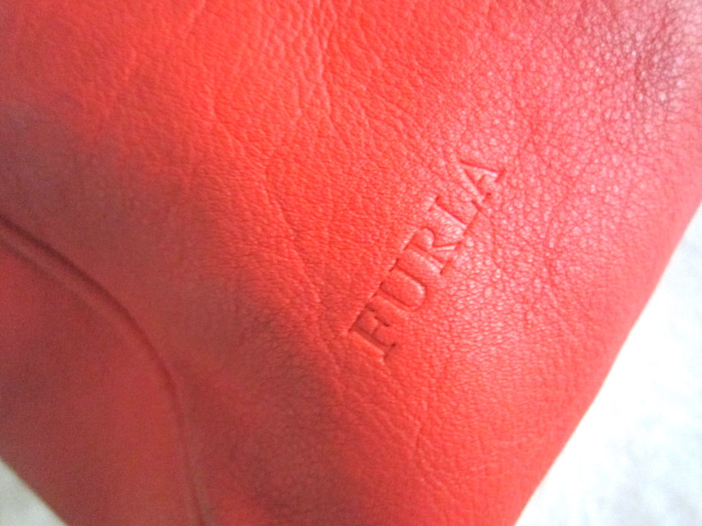 Furla Red Leather Shoulder Bag