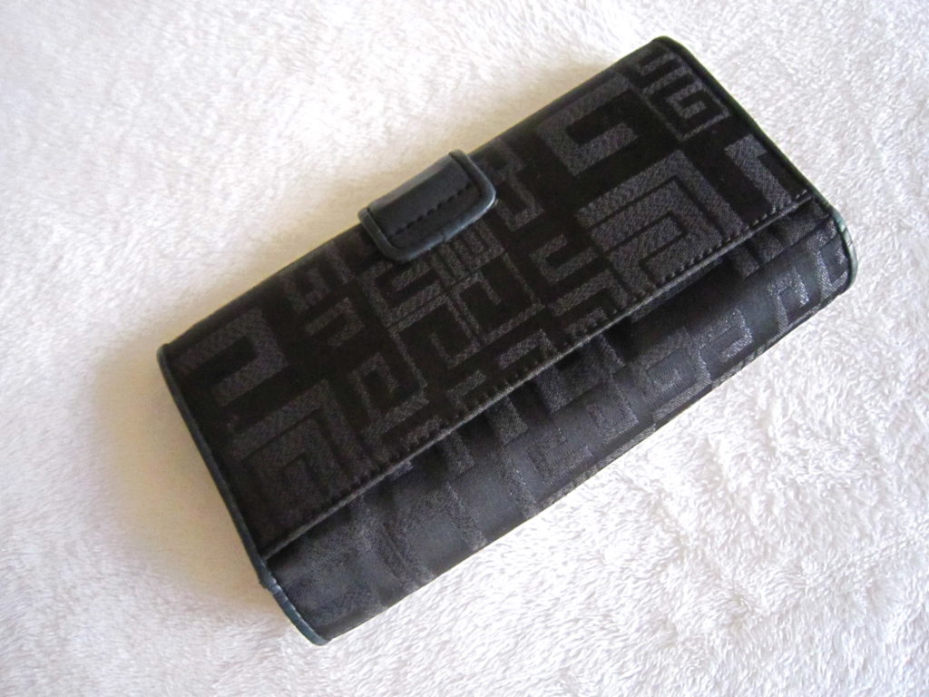 Givenchy Black Signature Long Wallet