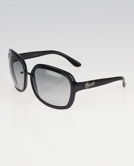 Gucci Black Frame Gradient Tint Sunglasses