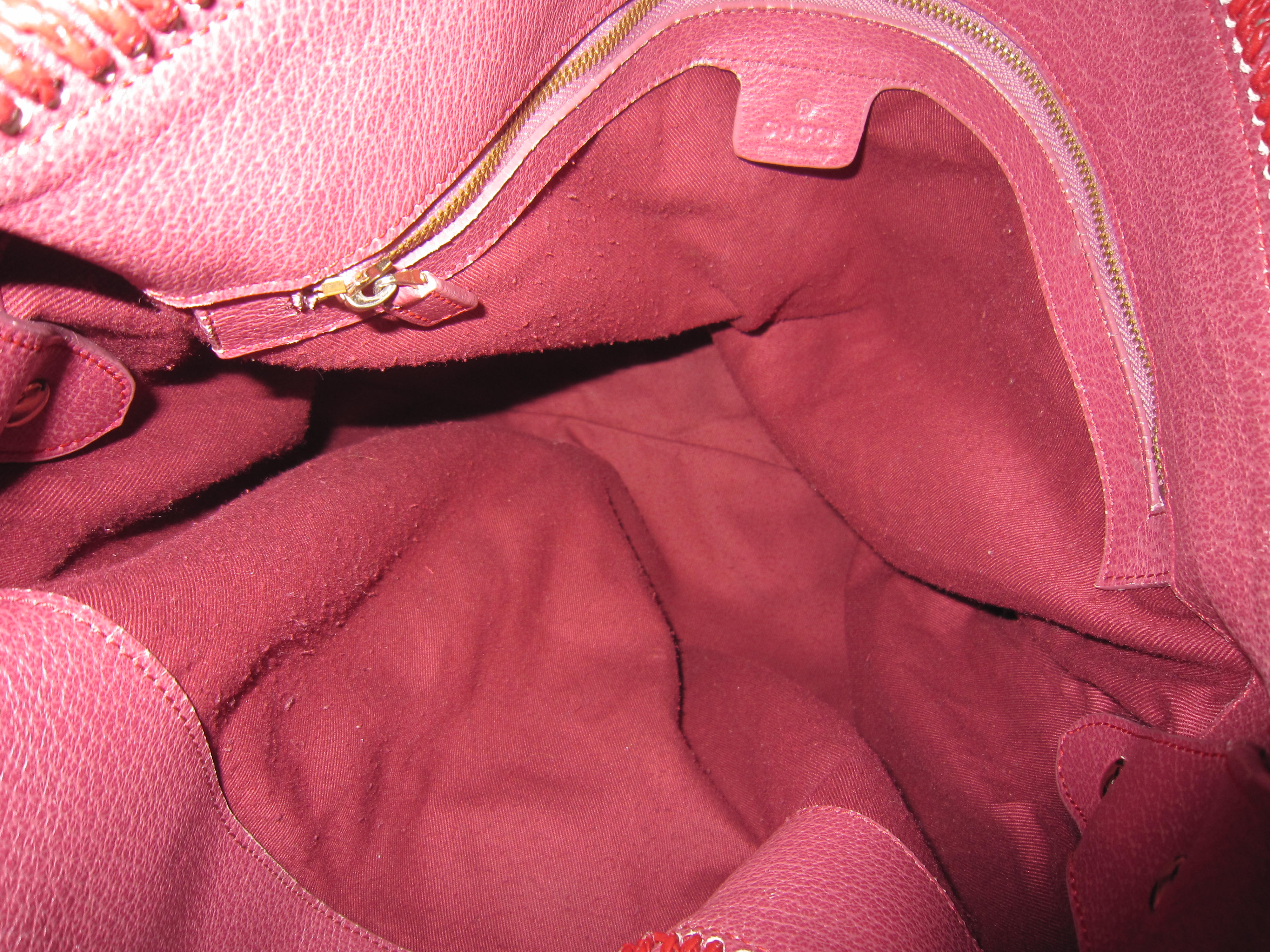 Gucci Fuchsia Horsebit Large Hobo Bag