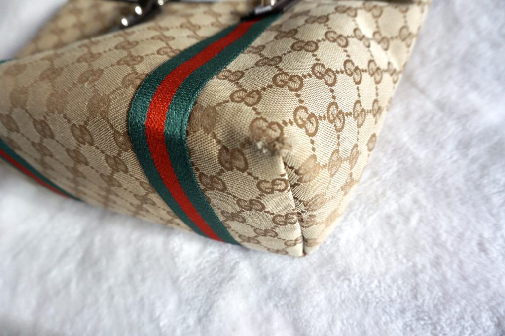 Gucci GG Canvas Charm Tote Bag