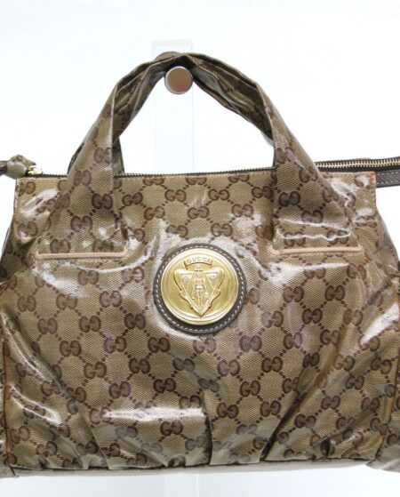 Gucci GG Monogram Crystal Hysteria Handbag