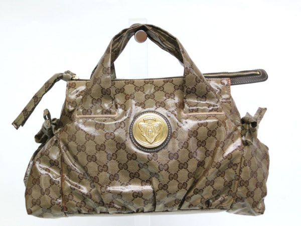 Gucci GG Monogram Crystal Hysteria Handbag
