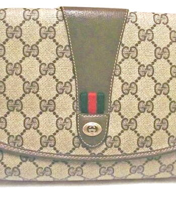 Gucci Supreme Vintage Monogram Clutch