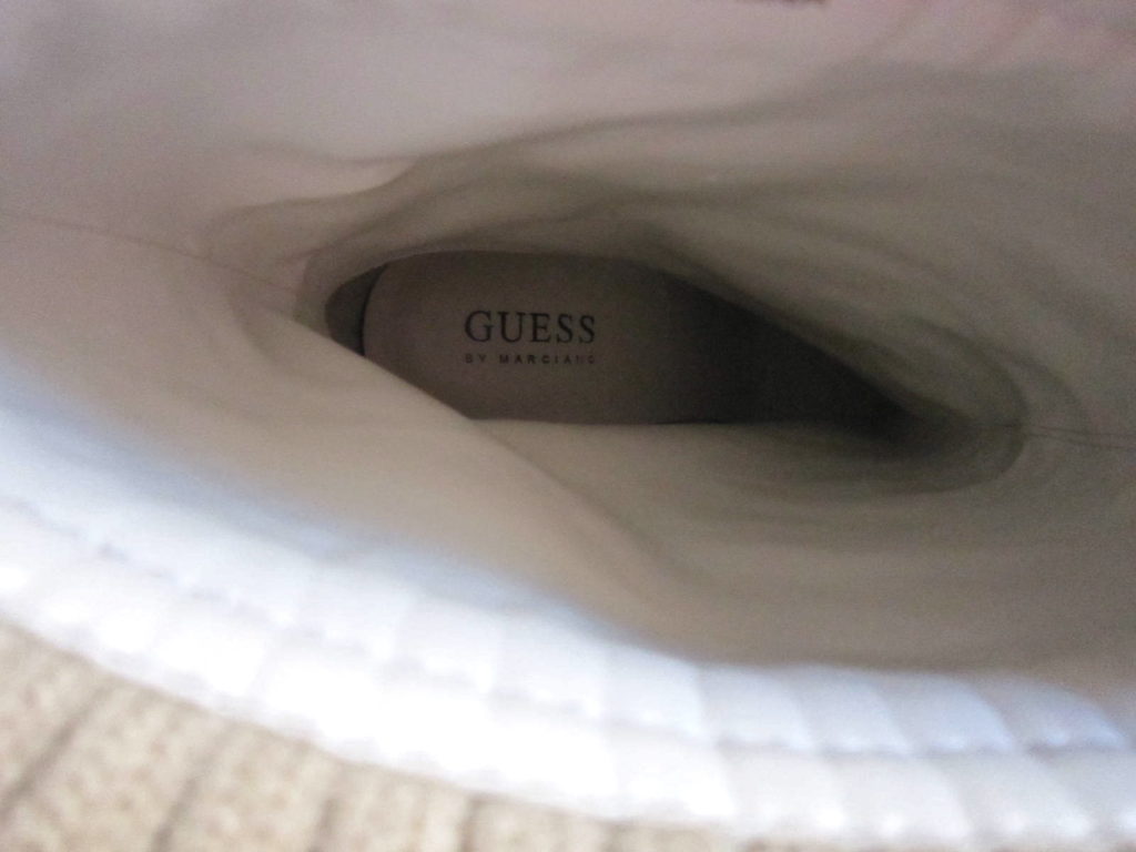 Guess by Marciano White Leather Boots