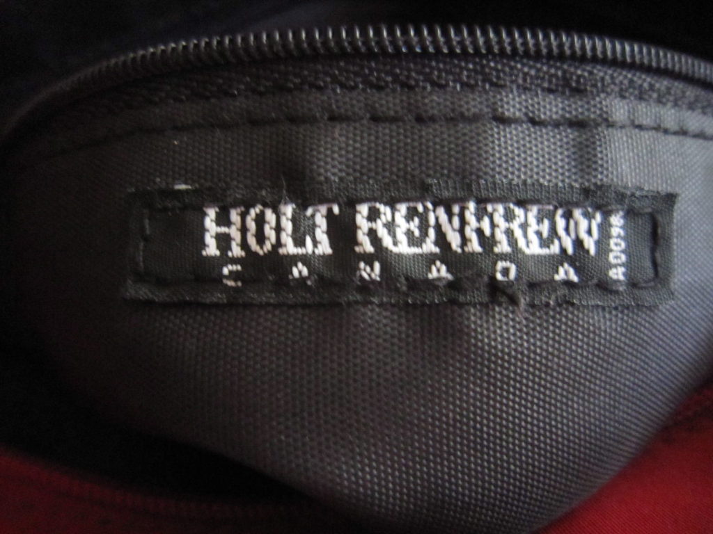 Holt Renfrew Red Cage Tote