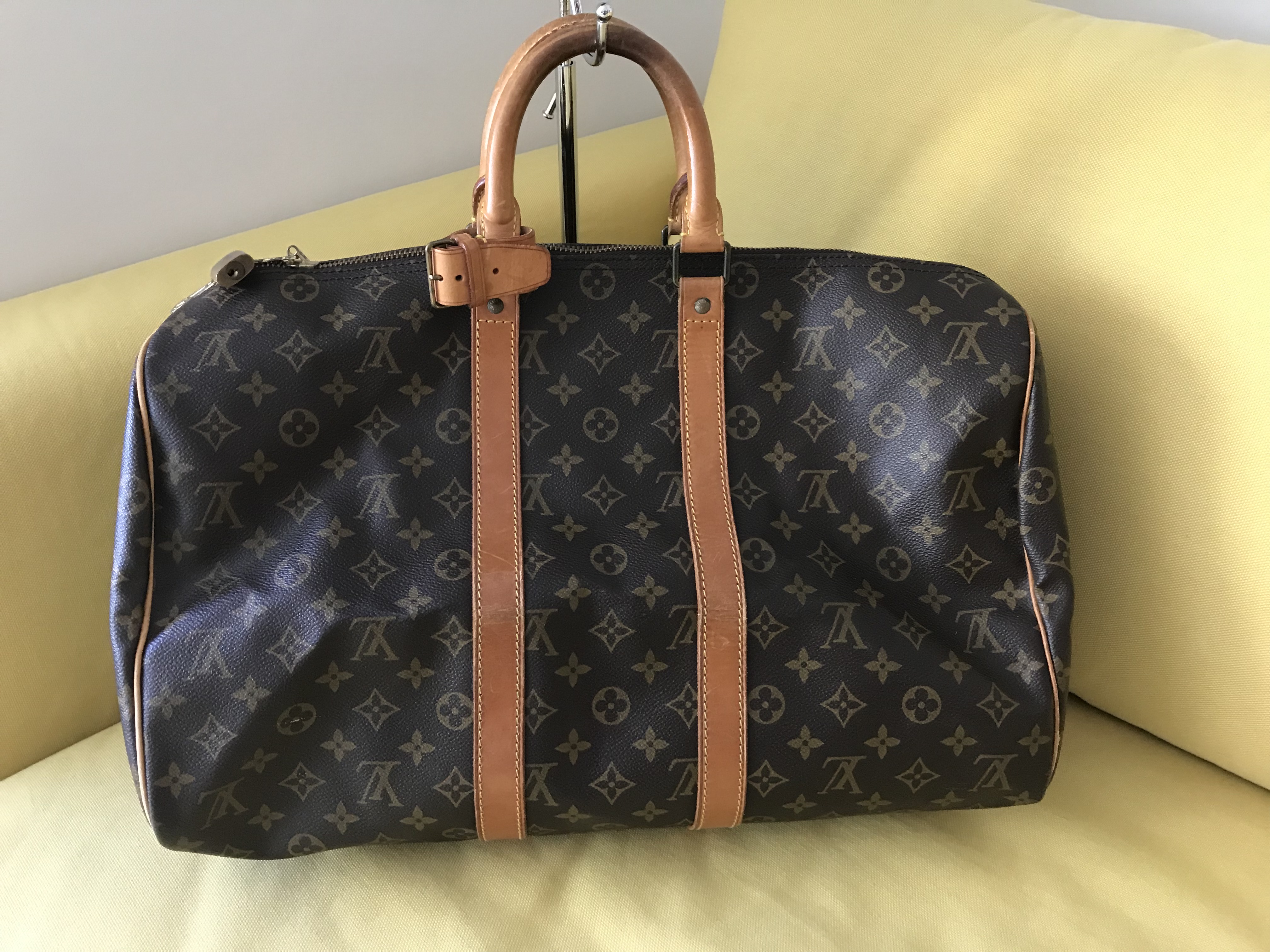 Louis Vuitton Monogram Keepall 45 Duffel Bag