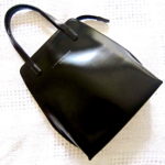 Katharine Hamnett London Black Leather Handbag
