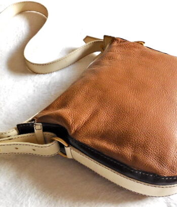 Lancel Brown Leather Crossbody