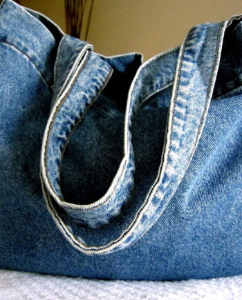 Large Denim Tote