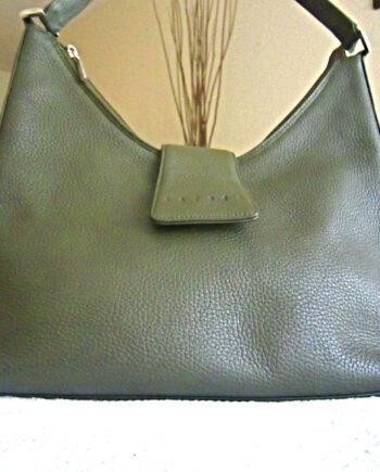 Lazaro Olive Leather Hobo Bag