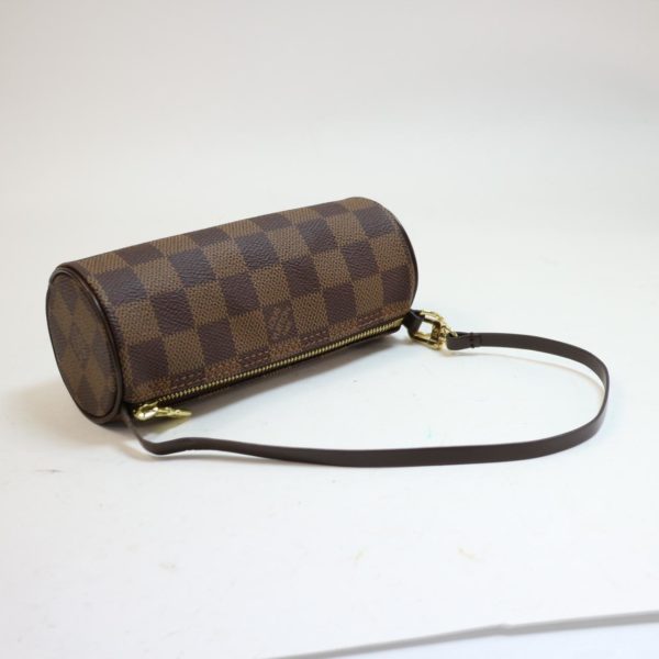 Louis Vuitton Damier Ebene Papillon Pouch - Brown Mini Bags
