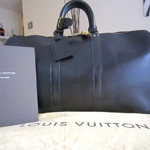 LOUIS VUITTON Taiga Kendall PM Bag Luggage Carryon Black 33085