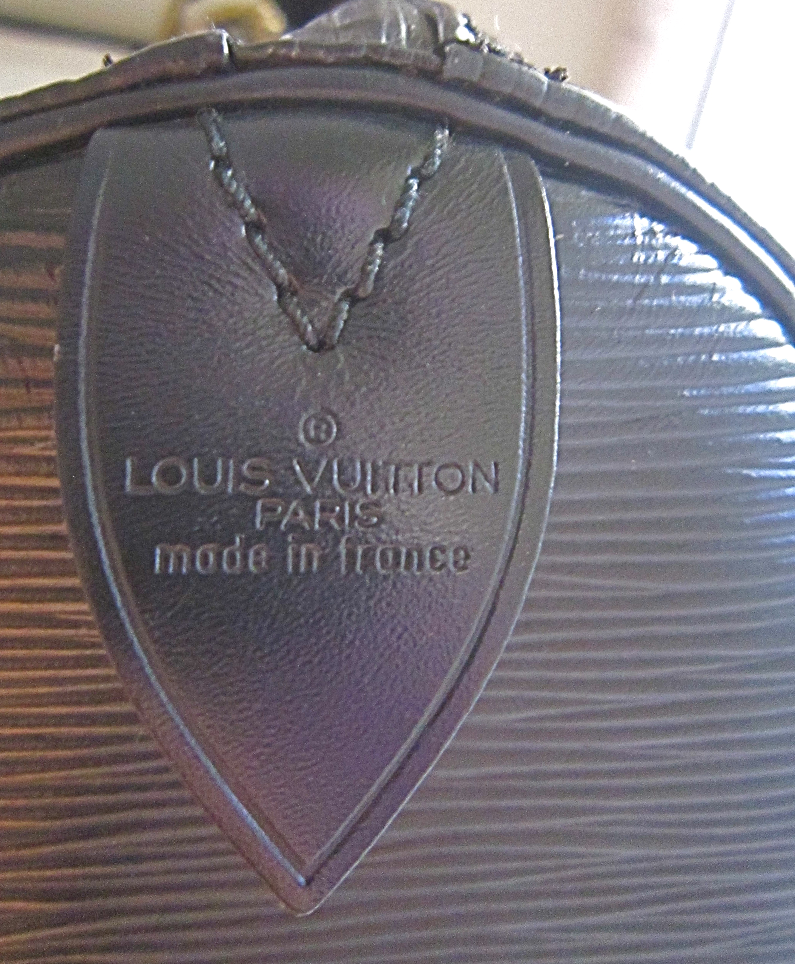 Louis Vuitton Keepall 45 Black Epi Leather Travel Bag