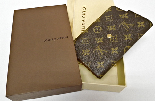 Louis Vuitton Porte Papier Etui wallet monogram canvas – Apalboutique