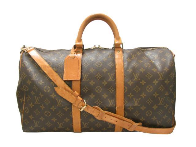 Louis Vuitton Monogram Keepall 50 Duffle Business Bag/Strap