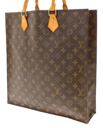 Louis Vuitton Monogram Sac Plat Tote Bag